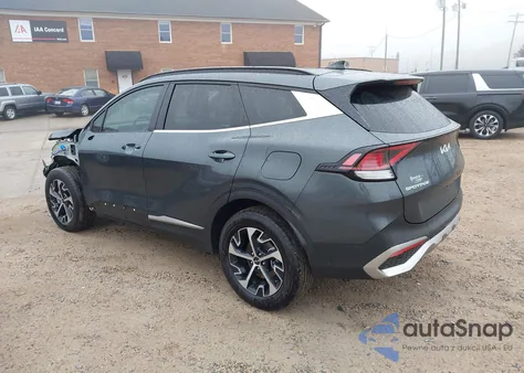 2025 Kia Sportage Hybrid Ex из США, поврежденный, VIN KNDPVCDG2S7224289